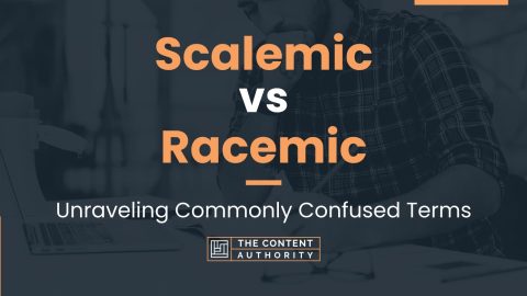 Scalemic vs Racemic: Unraveling Commonly Confused Terms