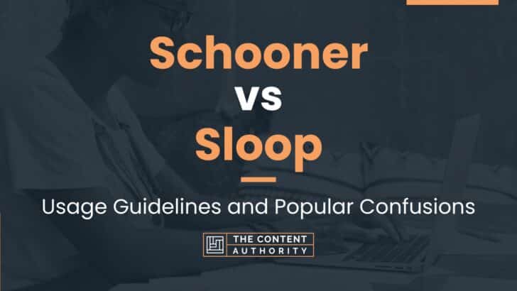 Schooner vs Sloop: Usage Guidelines and Popular Confusions