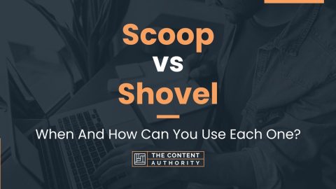 Scoop vs Shovel: When And How Can You Use Each One?