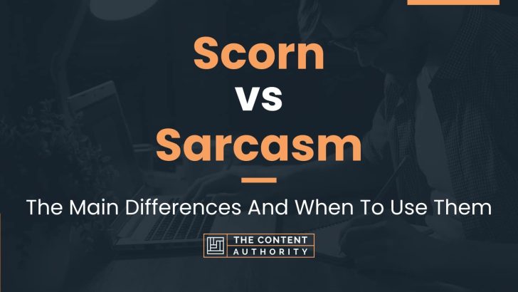 Scorn vs Sarcasm: The Main Differences And When To Use Them