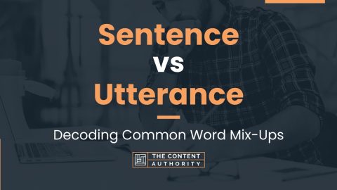 Sentence vs Utterance: Decoding Common Word Mix-Ups