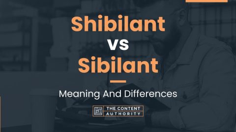 Shibilant vs Sibilant: Meaning And Differences