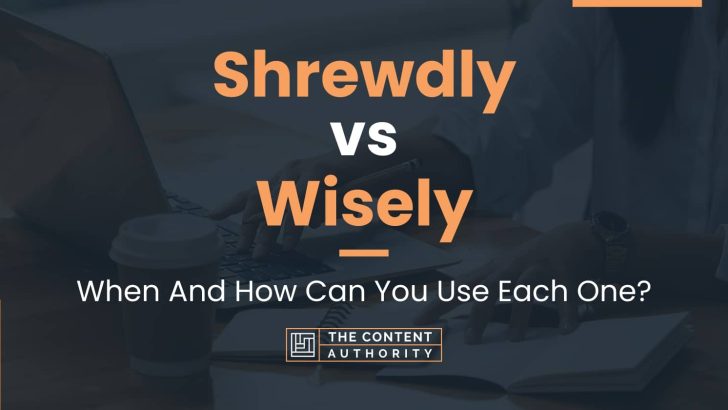 Shrewdly vs Wisely: When And How Can You Use Each One?