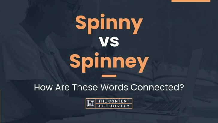 Spinny vs Spinney: How Are These Words Connected?