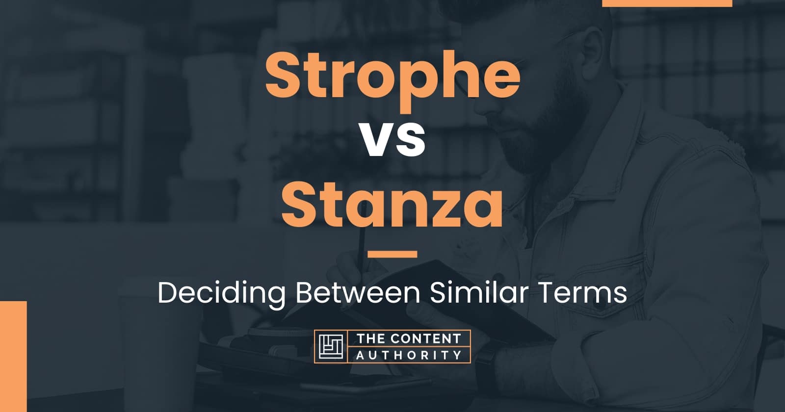 Strophe vs Stanza: Deciding Between Similar Terms