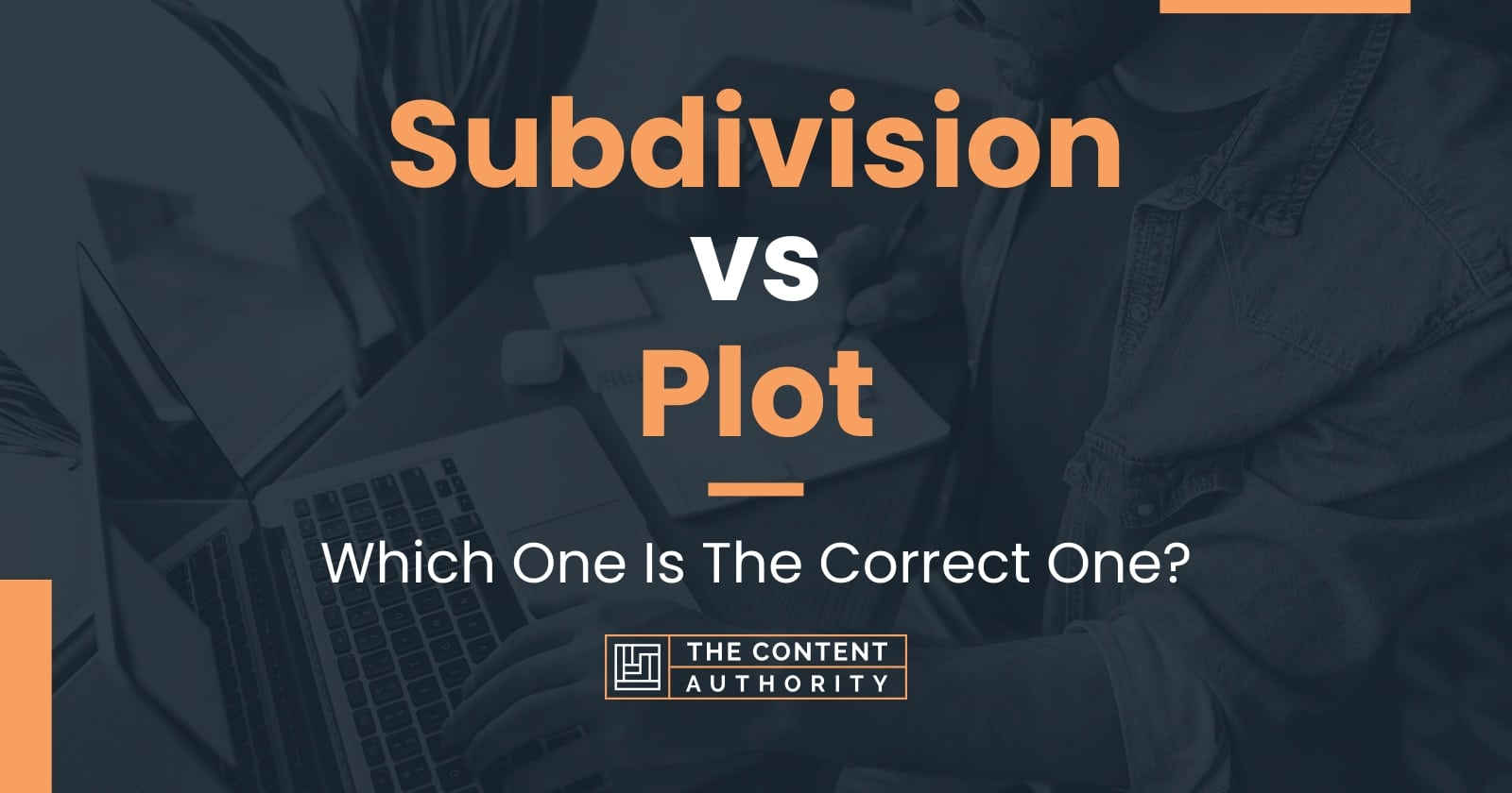 Subdivision vs Plot: Which One Is The Correct One?