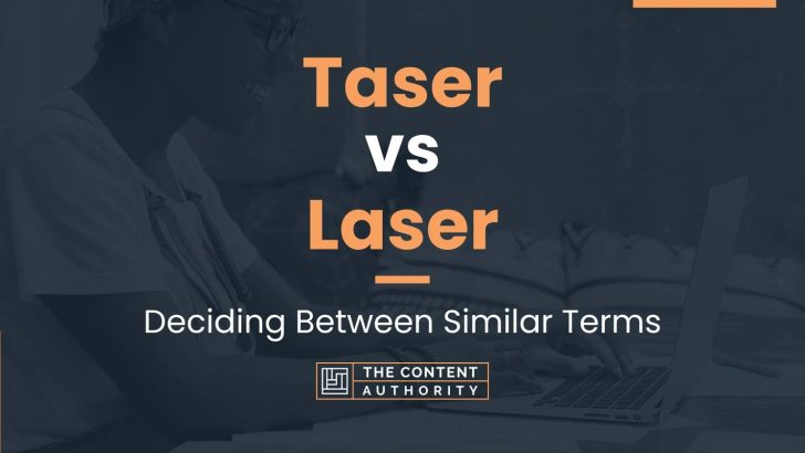 taser vs laser