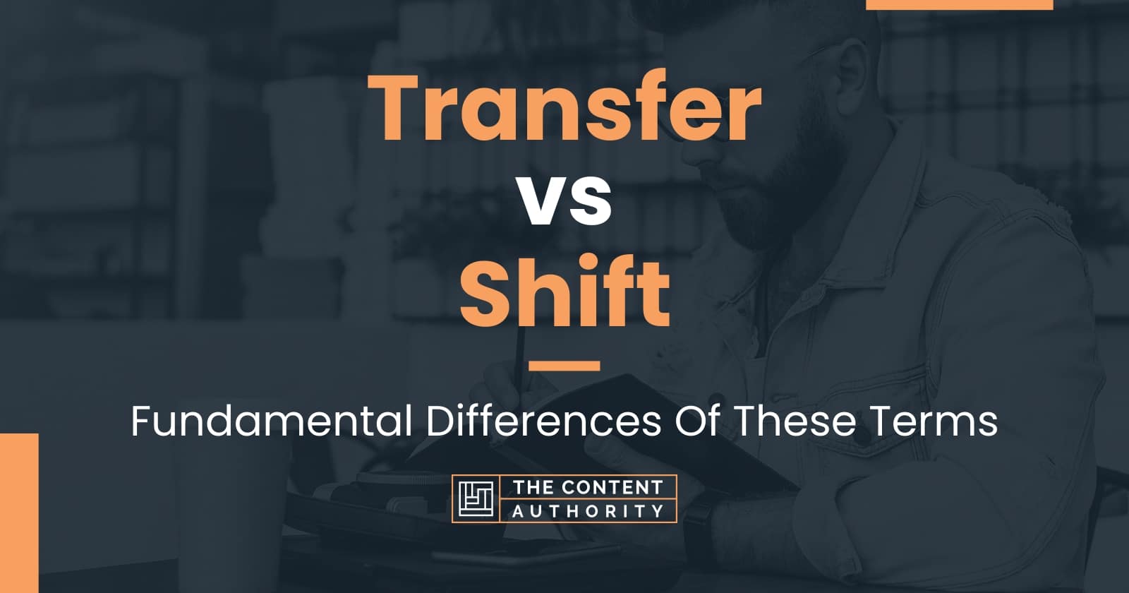 difference between transfer and assignment