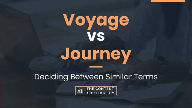 journey vs voyage