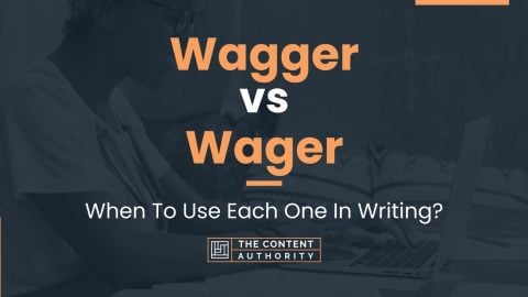 Wagger vs Wager: When To Use Each One In Writing?