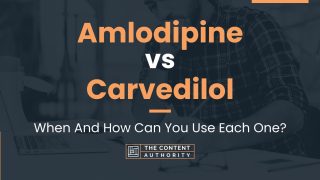 Amlodipine vs Carvedilol: When And How Can You Use Each One?