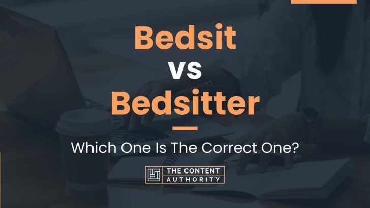Bedsit vs Bedsitter: Which One Is The Correct One?