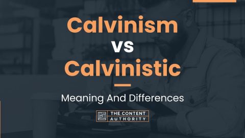 Calvinism vs Calvinistic: Meaning And Differences