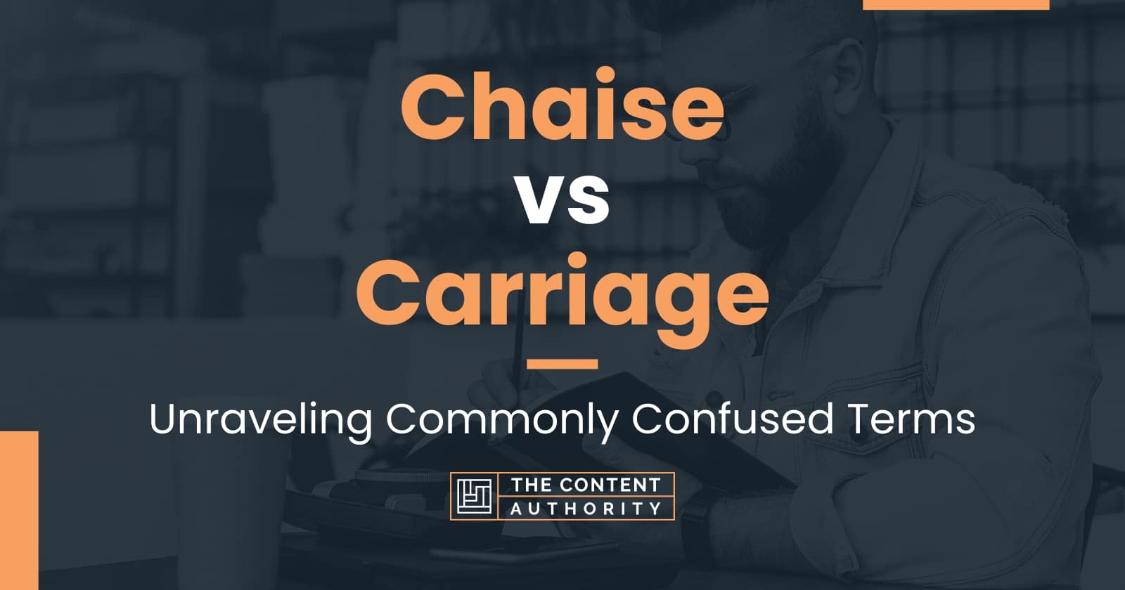 Chaise vs Carriage: Unraveling Commonly Confused Terms