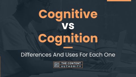 Cognitive vs Cognition: Differences And Uses For Each One