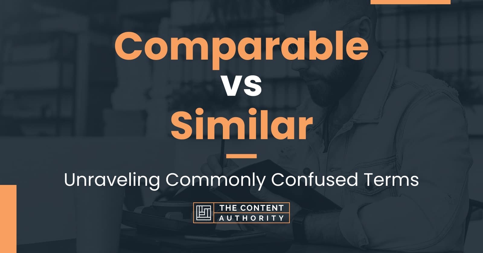 Comparable Vs Similar