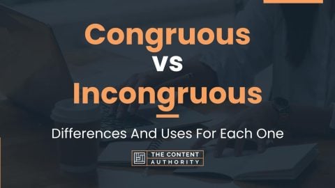 Congruous vs Incongruous: Differences And Uses For Each One