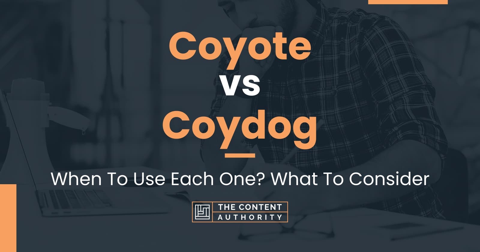 Coyote vs Coydog: When To Use Each One? What To Consider