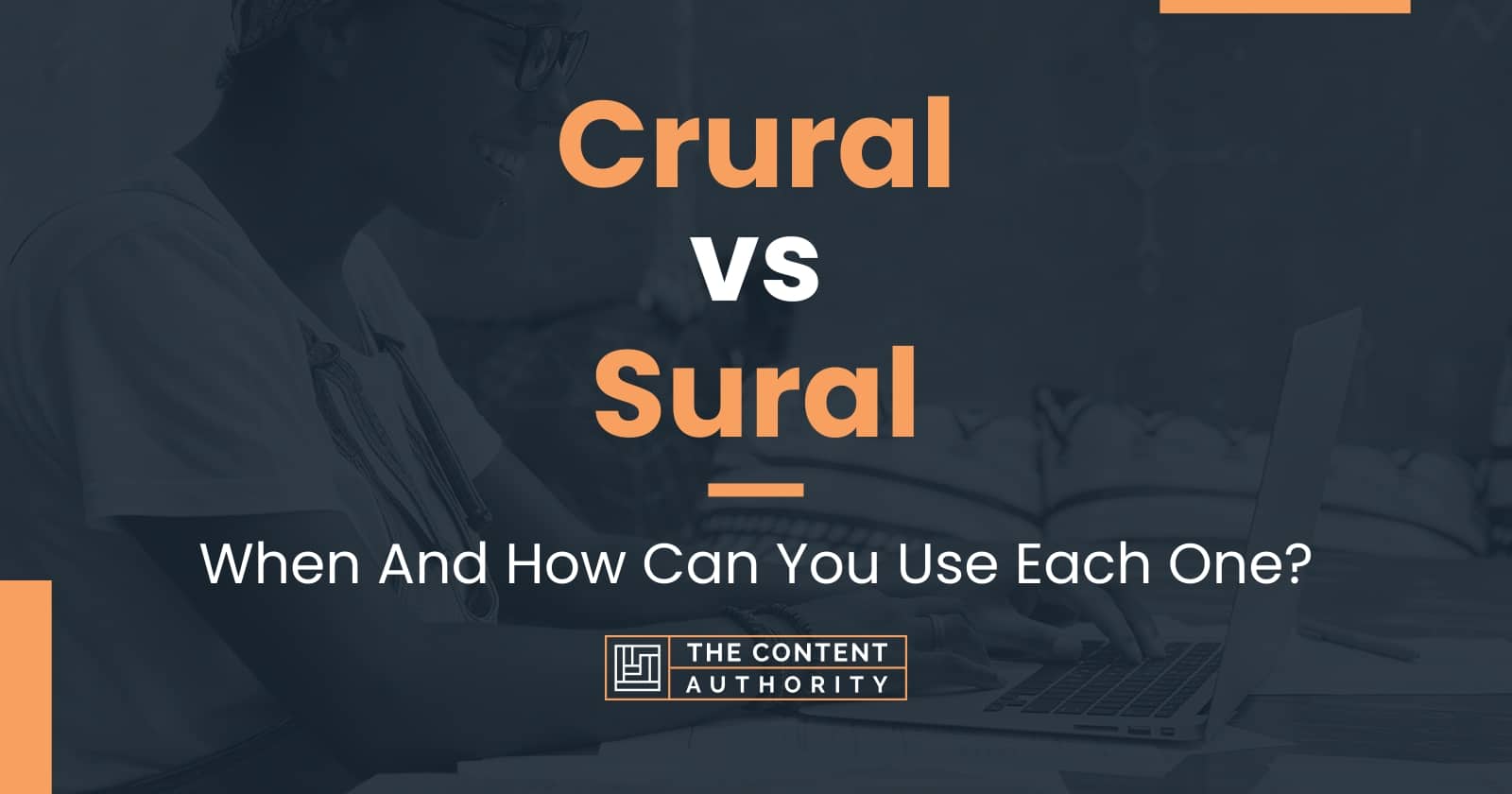 crural and sural