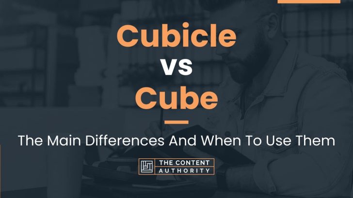 Cubicle vs Cube: The Main Differences And When To Use Them