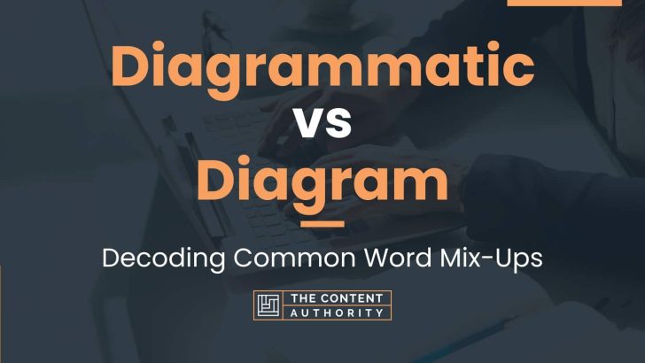Diagrammatic vs Diagram: Decoding Common Word Mix-Ups
