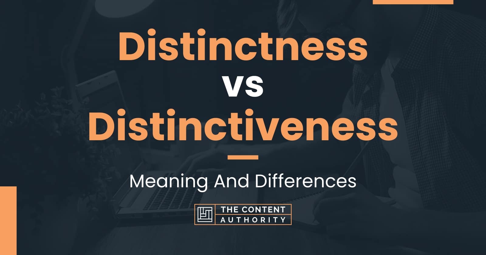 Distinctness vs Distinctiveness: Meaning And Differences