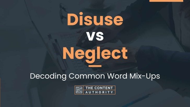 Disuse vs Neglect: Decoding Common Word Mix-Ups