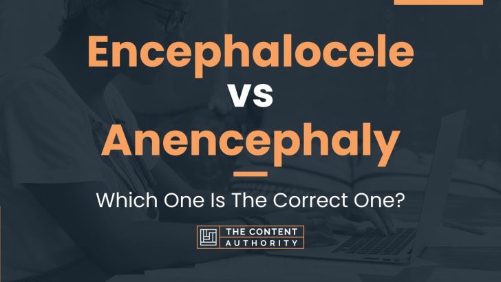 Encephalocele vs Anencephaly: Which One Is The Correct One?