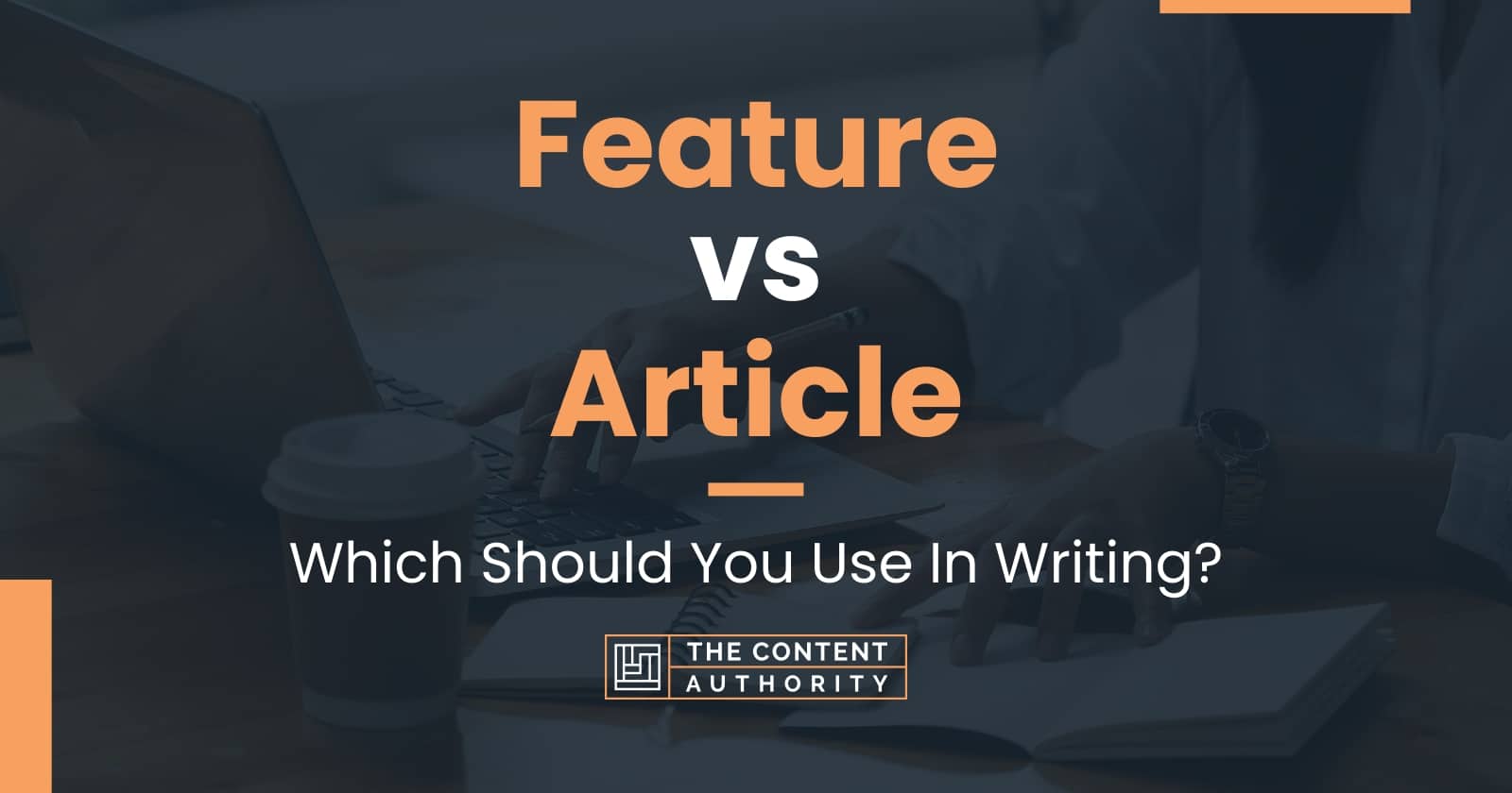 what's the difference between an essay and feature article