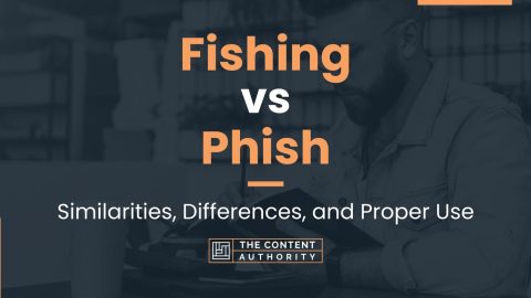 Fishing vs Phish: Similarities, Differences, and Proper Use