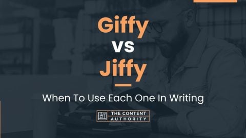 Giffy vs Jiffy: When To Use Each One In Writing