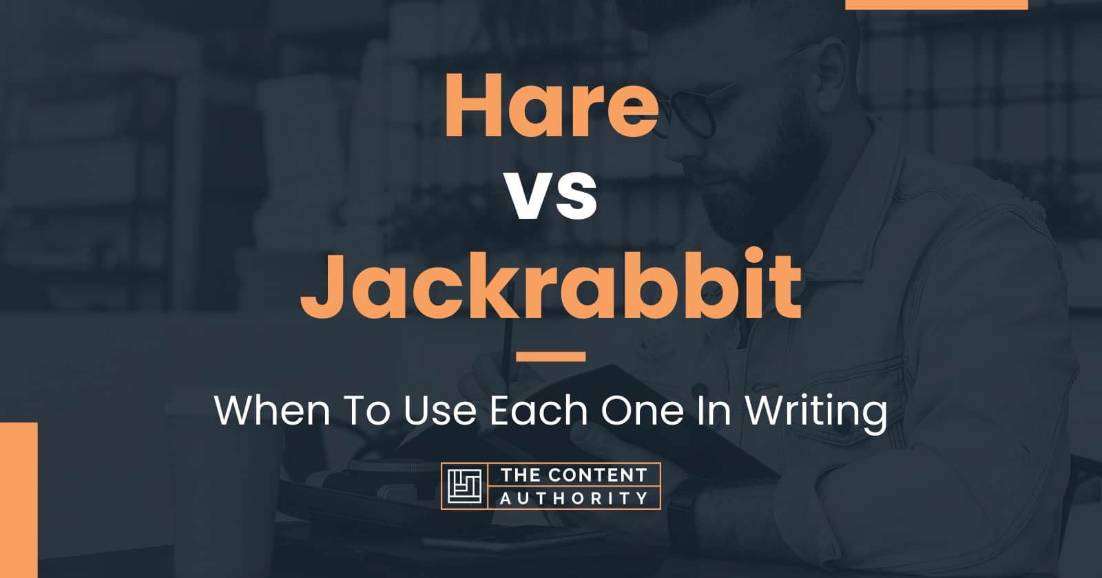 Hare vs Jackrabbit: When To Use Each One In Writing