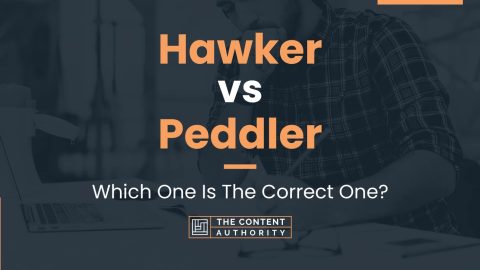 Hawker Vs Peddler: Which One Is The Correct One?