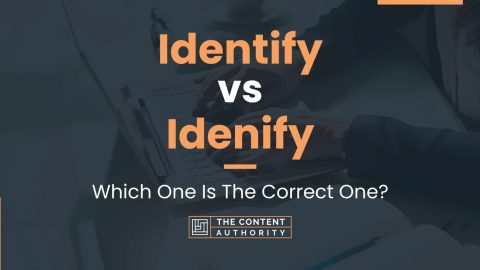 Identify vs Idenify: Which One Is The Correct One?