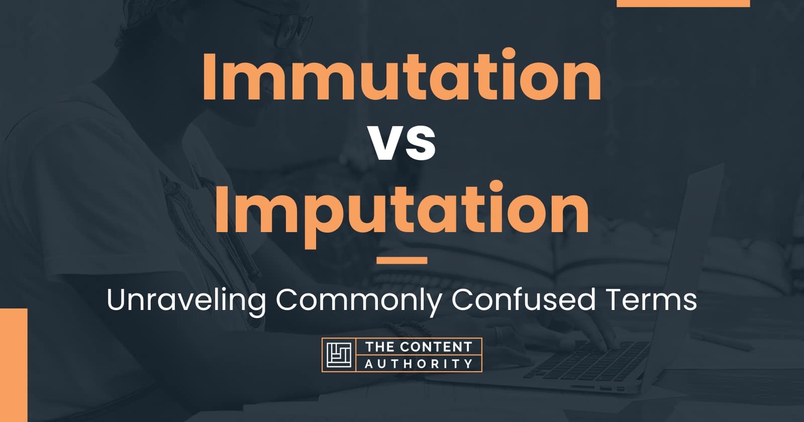 Immutation vs Imputation Unraveling Commonly Confused Terms