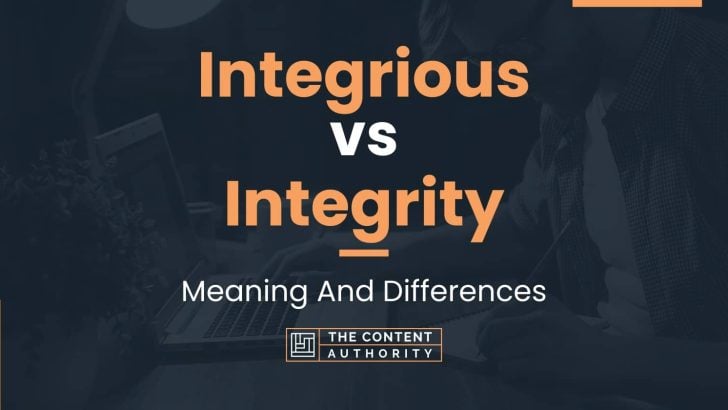 Integrious vs Integrity: Meaning And Differences