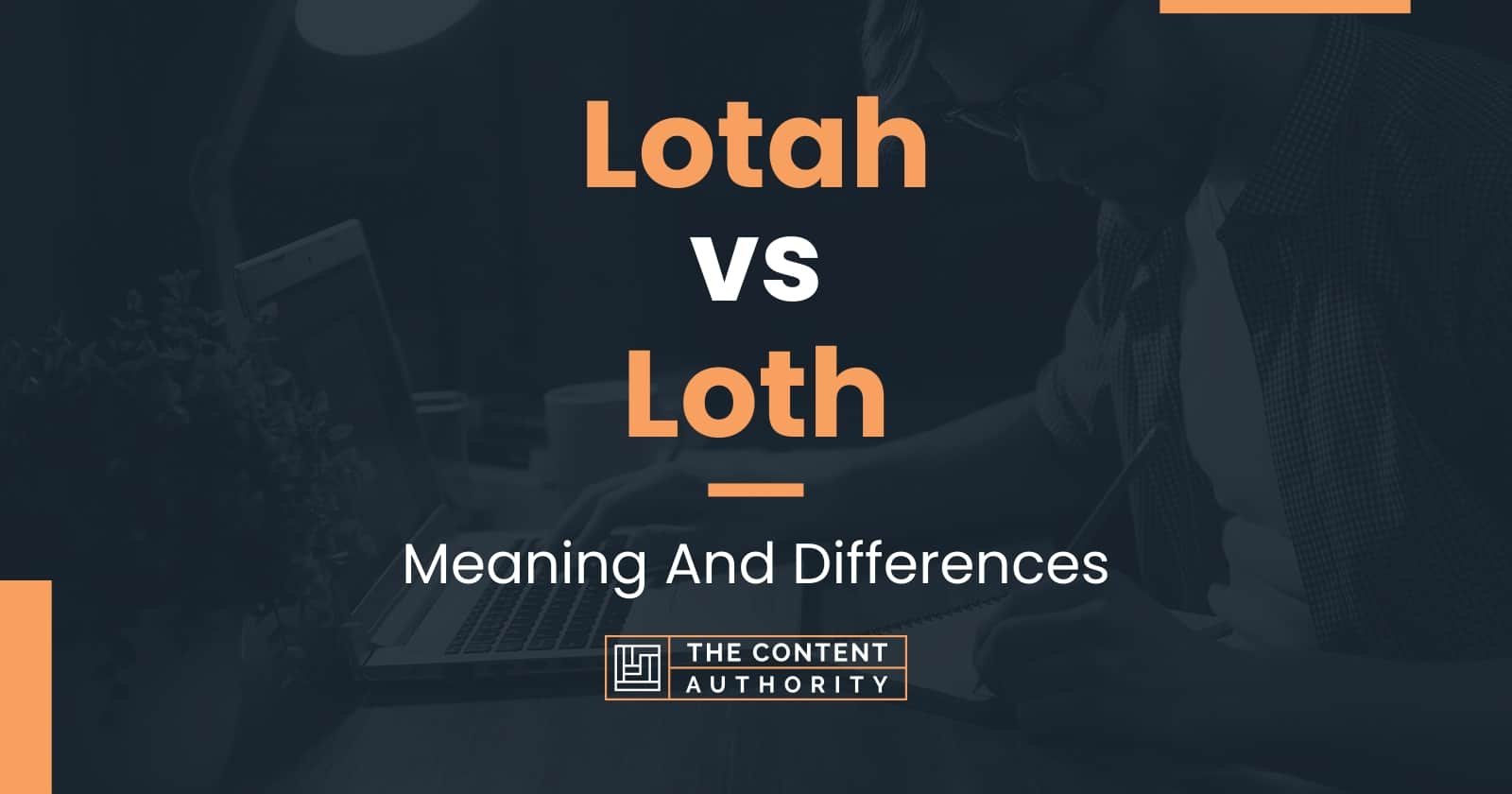 meaning of the word loth