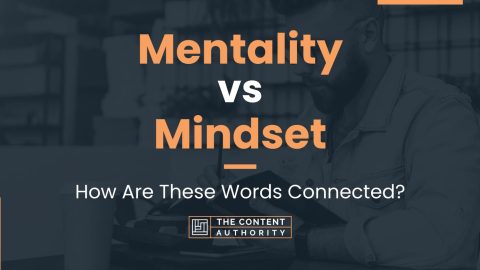 Mentality vs Mindset: How Are These Words Connected?