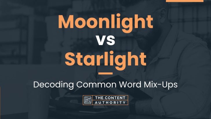 Moonlight vs Starlight: Decoding Common Word Mix-Ups