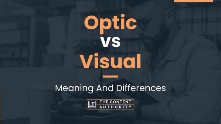 Optic Vs Visual Meaning And Differences