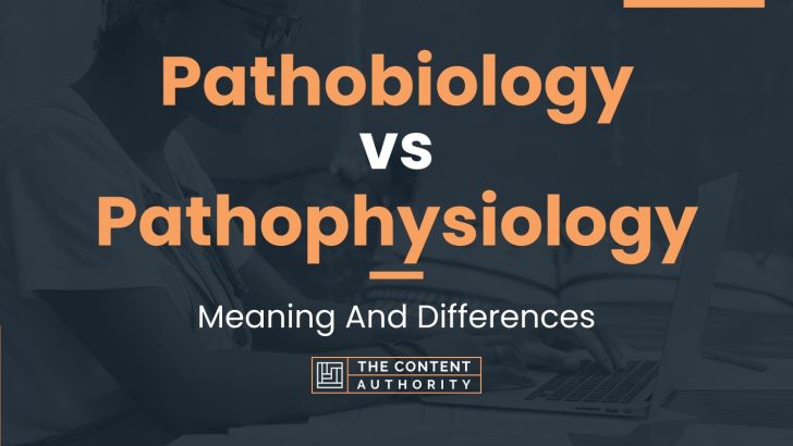 Pathobiology vs Pathophysiology: Meaning And Differences