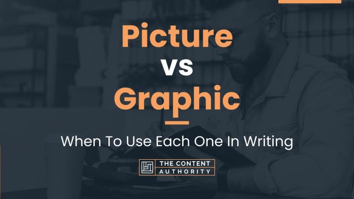 Picture vs Graphic: When To Use Each One In Writing