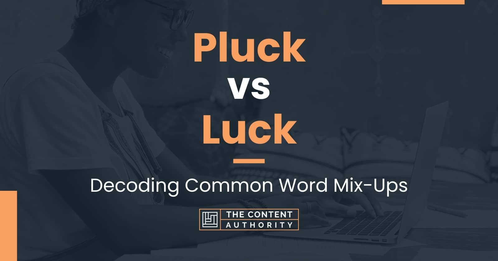 Pluck vs Luck Decoding Common Word MixUps