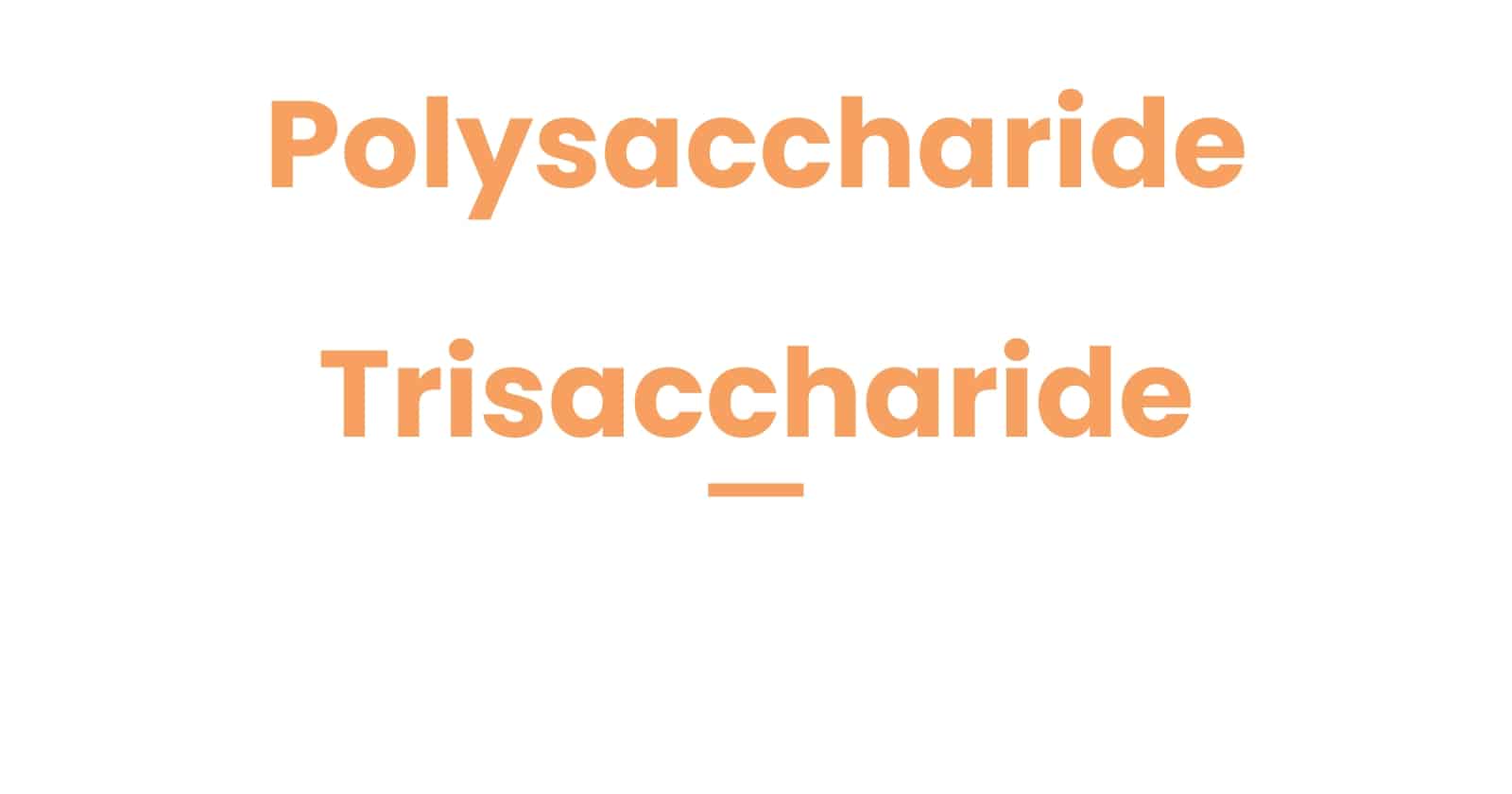 polysaccharide-vs-trisaccharide-meaning-and-differences