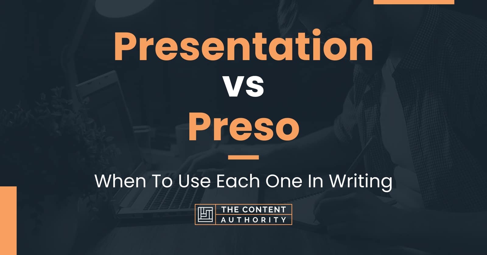 pres or presentation