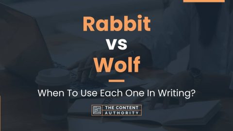 Rabbit vs Wolf: When To Use Each One In Writing?