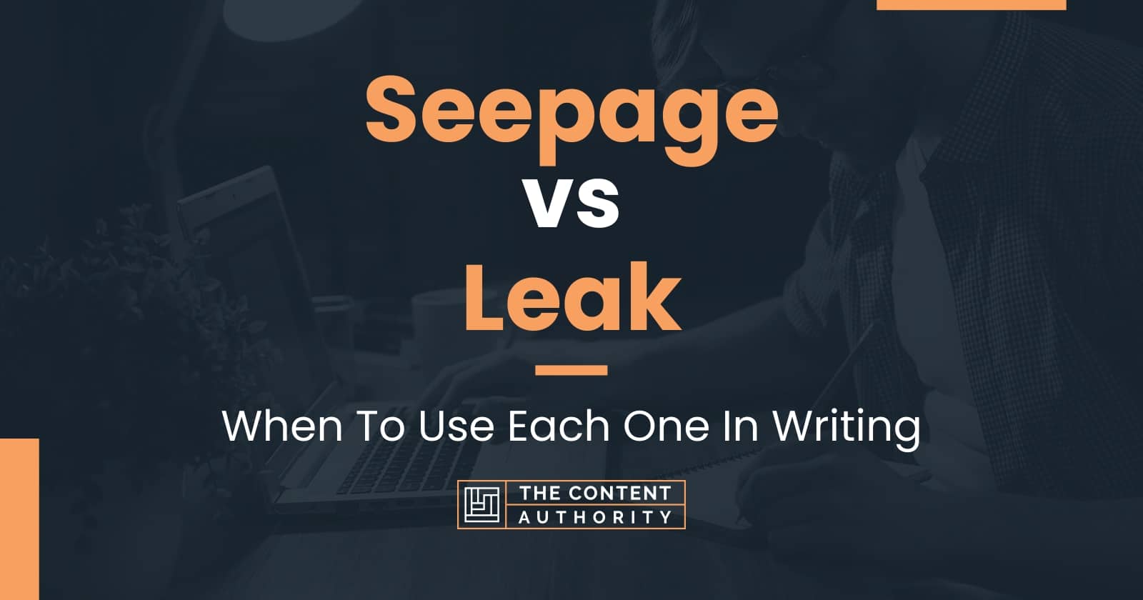 seepage-vs-leak-when-to-use-each-one-in-writing