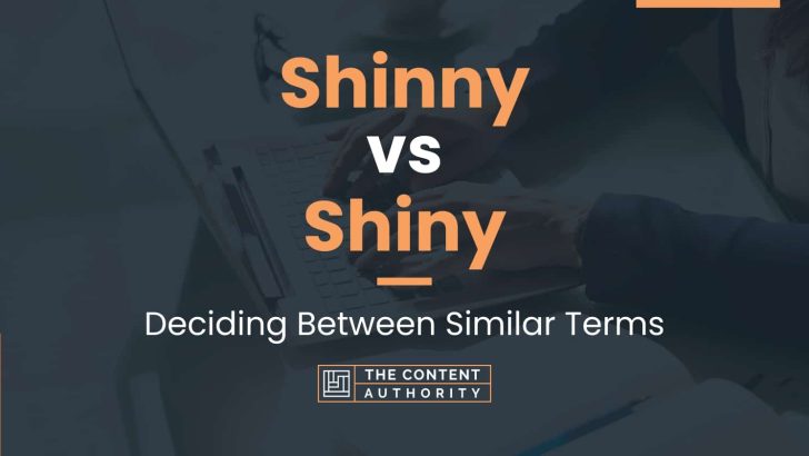 shinny-vs-shiny-deciding-between-similar-terms