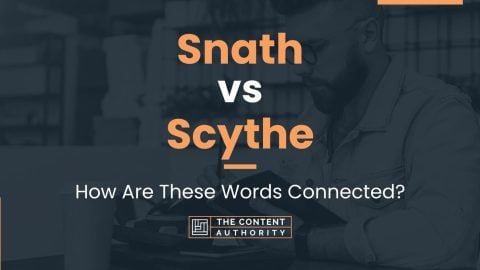 Snath vs Scythe: How Are These Words Connected?