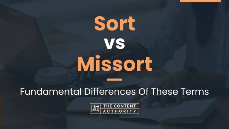 Sort vs Missort: Fundamental Differences Of These Terms